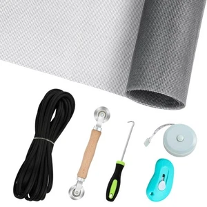 Windows Screen and Screen Door Repair Kit, 6Pcs Window Screen Fiberglass Mesh... - Picture 1 of 5