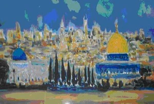 Marcel Mouly "Jerusalén" HACER OFERTA #DDSBA - Imagen 1 de 1