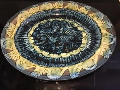 Vintage Studio Pottery Portmadoc Pottery Wales Large Serving Platter / Charger. - Image 1 of 4
