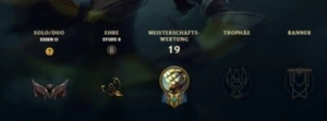 0.78 % Rank LOL Account EUW IRON IV 0 LP (I´ll deboost any account) - Bild 1 von 1