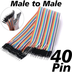 40 Pin Male To Male Jumper Wire Cable, 9" Long, Dupont M to M - Picture 1 of 1