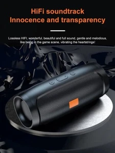 Lautsprecher Bluetooth Lautsprecher Subwoofer Tragbar Stereo - Bild 1 von 6