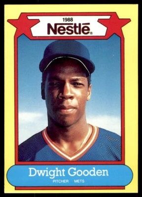 1988 NESTLE - #21 DWIGHT GOODEN NEW YORK METS - Image 1 of 2