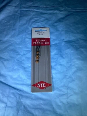 NTE  Ceramic Capacitor 1500PF 1KV 90215 New in Package (4) - Image 1 of 2