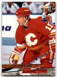 1993-94 Fleer Ultra #282 Kelly Kisio NM Near Mint Flames ID:43398