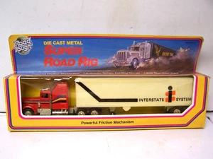 Vintage ROAD HARD SUPER ROAD RIG ATTRITO Kenworth W-900 SISTEMA INTERSTATALE - Foto 1 di 6