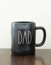 Rae Dunn "Dad" Black Mug