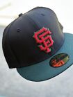 San Francisco Giants Plain Jane Two Tone Fitted 7 1/4 Not Hat Club Myfitteds SF
