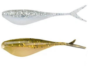 NEU Gummifische Lunker City Fin-S Shad 5" 5-Stück Gummiköder FARBEN - Bild 1 von 3