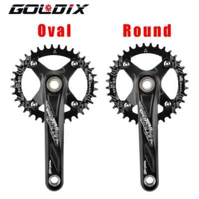 Bicycle Crank Chainring 104BCD MTB Bike 170mm Crankset 32T 34T 36T 38T Plate BB - Image 1 of 4