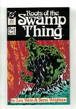 DC: Roots of The Swamp Thing. #5of 5. Cover price $2.00