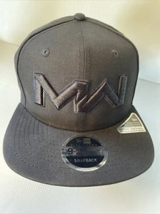 Cappello snapback New Era Call of Duty Modern Warfare nero corona alta 9Fifty adesivo - Foto 1 di 15