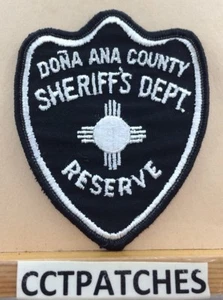DONA ANA COUNTY, NEW MEXICO SHERIFF RESERVE (POLIZEI) SCHULTERAUFNÄHER NM - Bild 1 von 2