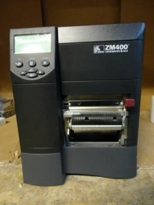 Zebra ZM400 Thermal Transfer Label Printer PEEL + RJ45 + USB - 203Dpi - Imagen 1 de 5
