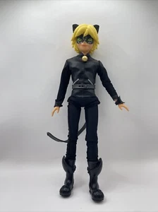 Miraculous Ladybug CAT NOIR 11" Jointed Doll Action Figure Zag Bandai 2015 - Picture 1 of 7