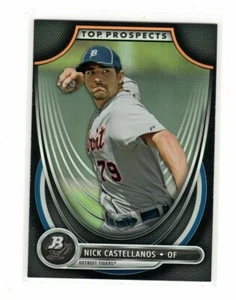 !!!     NICK CASTELLANOS  BOWMAN PLATINUM  BASEBALL ROOKIE CARD  $$ - Picture 1 of 1