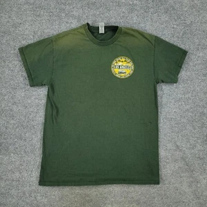 Los Angeles Shirt Herren Medium Van Life Strand Vibe grün Grafik T-Shirt kurzärmelig - Bild 1 von 18