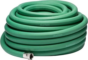 PGH75HF Premium High-Flow Garden Hose, Heavy-Duty 100% EDPM Rubber, Hexagonal, 3 - Picture 1 of 9
