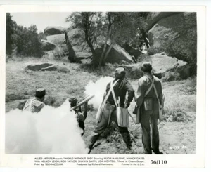 WORLD WITHOUT END 1956 -VINTAGE MOVIE 8X10 PHOTO STARRING HUGH MARLOWE - Picture 1 of 2
