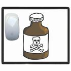 Poison Bottle - Thin Pictoral Plastic Mouse Pad Mat BadgeBeast