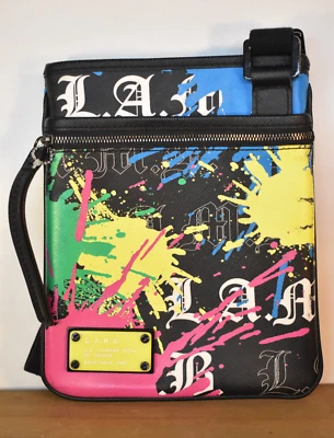 Lamb女式多色飞溅印花斜挎包 — 第 1/4 张图片