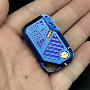 1PC EDC Novel Metal Swing Fidget Slider Fidget Toys Stress Relief Haptic Slider - Picture 1 of 5