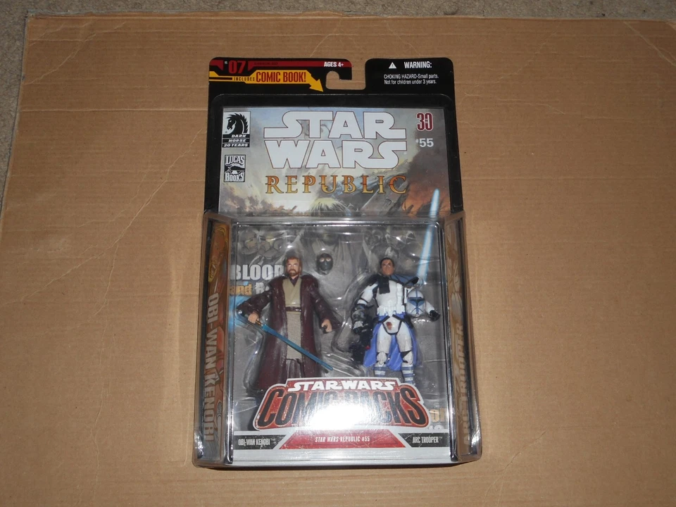 PACOTES DE QUADRINHOS STAR WARS OBI-WAN KENOBI & ARC TROOPER - Imagem 1 de 1