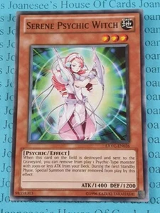 Serene Psychic Witch EXVC-DE026 Common Yu-Gi-Oh Karte Englisch (U) Neu - Bild 1 von 3