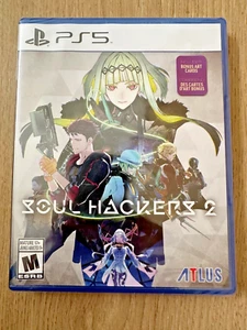 Soul Hackers 2 Launch Edition PS5 mit Bonus Art Karten US-Version neu versiegelt - Bild 1 von 5