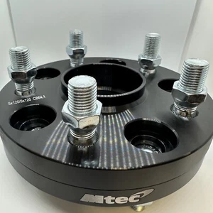 2x To Fit Subaru Impreza MTEC Hubcentric 15mm wheel spacers 5x100 56.1 M12x1.25 - Picture 1 of 3