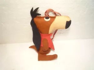 GREAT VINTAGE DOGGIE FIGURE HANNA BARBERA SOFT TOY FELT 1960s / 1970s - Picture 1 of 6