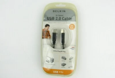 Belkin HI-Speed USB 2.0 Cable 16 Ft NEW SEALED - Image 1 of 4