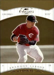 2001 Donruss Classics #116 Brandon Larson Cincinnati Reds Rookie Card /585 - Picture 1 of 2