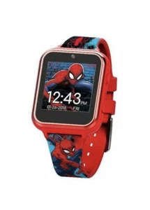 Spider Man Niños Reloj Inteligente Rojo NUEVO Regalo Juego de Cumpleaños - Imagen 1 de 3