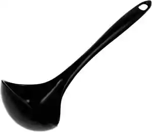 Chef Craft Basic Melamine Cooking Ladle, 10.5 Inch, Black - Picture 1 of 2