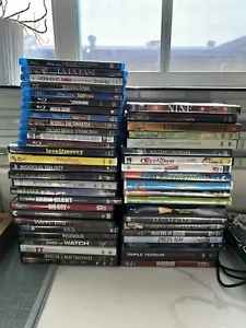 48 DVD LOT - 36 Regular DVDs - 12 Blue rays - Multiple ( 3 DVD COLLECTIONS ) - Picture 1 of 3