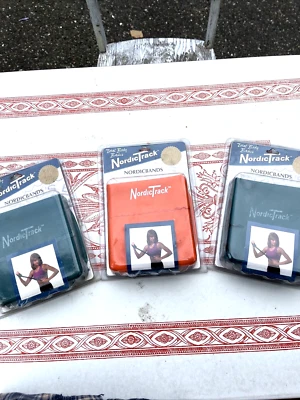 3 Bandas nórdicas de pista nórdica de colección nuevas en paquete Fundamentos corporales totales Foto 1 de 4