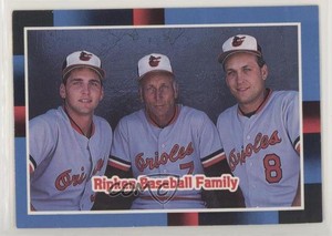 1988 Donruss Billy Ripken Cal Sr Jr Baseball Family #625 Rookie RC HOF