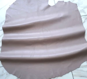 LEDER TIP 34117-QB, Lederreste, 1 Lederhaut, taupefarben, nappa  - Picture 1 of 1