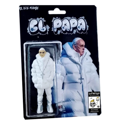 POPE FRANCIS Tribute Collectible -Iconic AI Meme- With Warmth and Admiration - Image 1 of 4