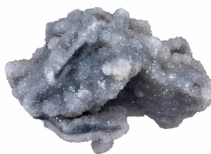 Chalcedony Coral Stalactite Druzy Crystal Mineral Specimen Display 3”/1.75” - Picture 1 of 7