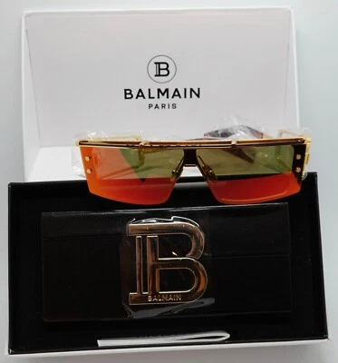 BALMAIN WONDER BOY III Rojo Dorado/CAT.2 BPS-127C-145. NUEVO Foto 1 de 3