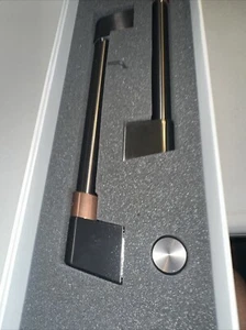 CAFÉ/GE BRUSHED BLACK HANDLE KIT #CXOTRHKPMBT - Picture 1 of 10