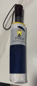 Ralph Lauren Polo Bear Regenschirm Unisex Navy/Gelb/Weiß Selten - Bild 1 von 2