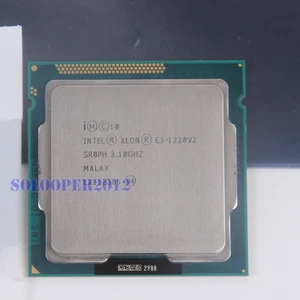 Free shipping Intel Xeon E3-1220 V2 LGA 1155 (SR0PH) CPU Processor 3.1 GHz - Picture 1 of 1