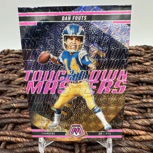 2025 Mosaic Dan Fouts Pink Touchdown Master Prizm San Diego Chargers #17 - Picture 1 of 2