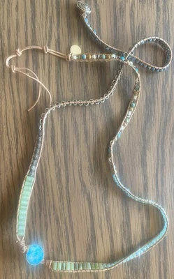 Cape Diablo Beaded Turquoise Necklace Preowned - Image 1 of 4