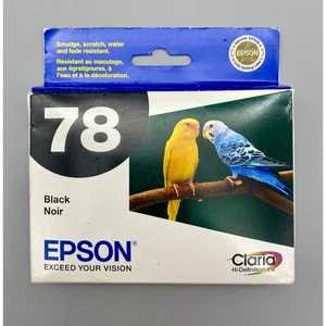 Original Epson 78 T078120 Tintenpatrone Schwarz für R280 Rx580 R260 Rx595 Rx680 50 - Bild 1 von 5
