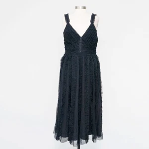 Mac Duggal. Sleeveless Ruffle Tiered Dress. - Picture 1 of 14