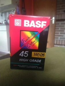 BASF VHS C 45 Compact Video Cassette High Grade 2 Stück Neu & OVP - Bild 1 von 3